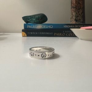 Men’s GUCCI skull line ring, SIZE 25